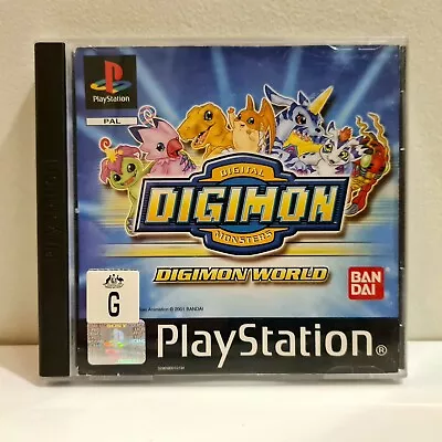 Digimon World PS1 PlayStation 1 Tested & Working • $137.95