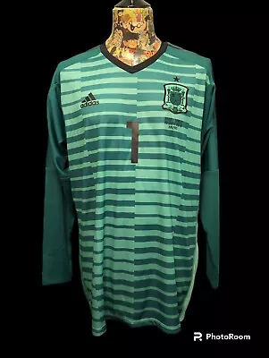 Spain David De Gea World Cup 2018 Player Spec Shirt - XL • £35
