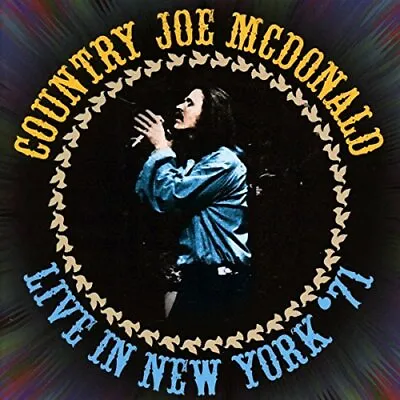 Country Joe Mcdonald - Live In New York 1971 [CD] • £17.01