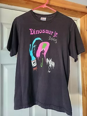 Vintage Authentic DINOSAUR JR 2005 Band Tour Tee Sz Small Rock Indie Alternative • $250