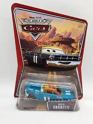 Disney Pixar Cars Mario Andretti 1:55 Diecast New Sealed 2007 Mattel • $10.84