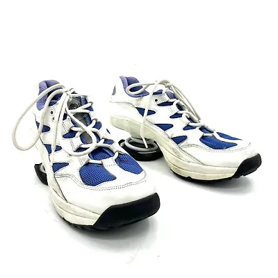 Z Coil White Blue Orthopedic Spring Shoes Men's Size 11 • $75.99