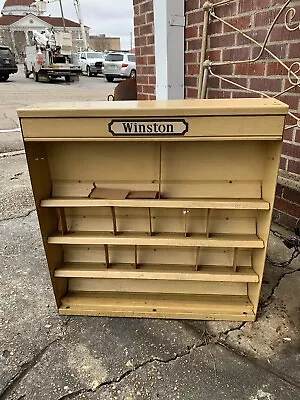 Vintage Giant Metal Cigarette Display Rack. Winston Tobacco. Read Description • $86