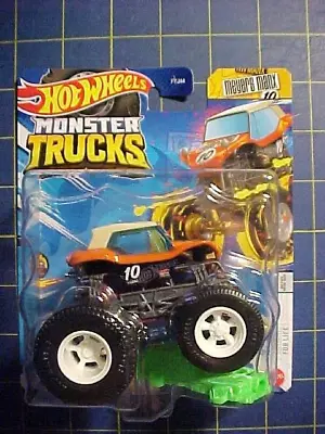 1/64 Hot Wheels Monster Trucks Meyers Manx Dune Buggy!  Nip  Connect & Crash Car • $8.95