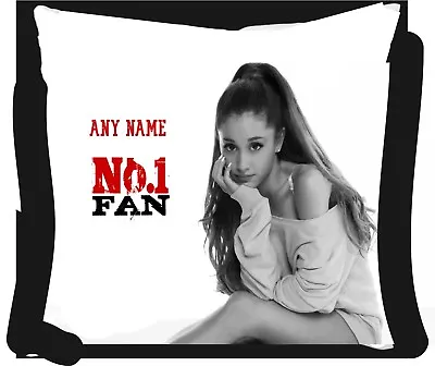 Ariana Grande PERSONALISED ANY NAME Cushion Gift Birthday/girlfriend Present 345 • £12.99