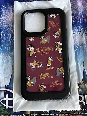 DISNEY PARKS Tower Of Terror Fab 5 Characters PHONE 13/14 Case New • $46.99