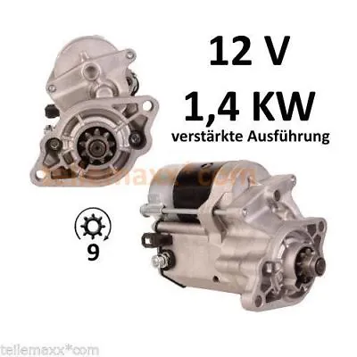 Starter For KUBOTA Bobcat Carrier Grasshopper 15504-63011 228000-0791 018320... • $160