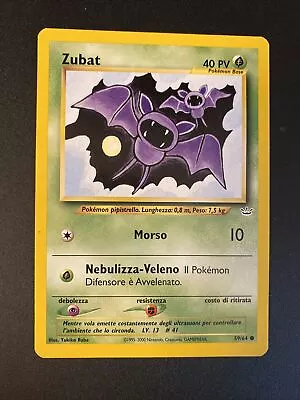 Pokemon - Common - Neo Revelation ITA Zubat 59/64 Morso Near Mint - • $3.20