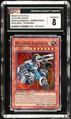 2010 Machina Mayhem Structure Deck #SDMM-EN001 Machina Fortress CGC 8 • $116.07