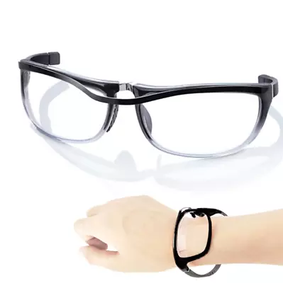 Slap On Wrist Folding Reading Glasses Wrist Watch Magnet Hanging Portable Unisex • $7.49