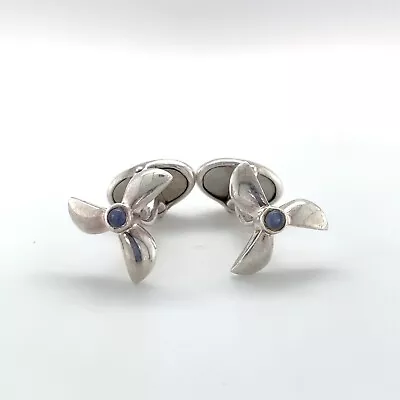 Links Of London Sterling Silver Propellor Cufflinks • £45