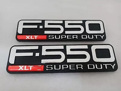 2pcs For 99-04 F550 XLT Super Duty Fender Emblem F81Z-16720-XA • $33.99