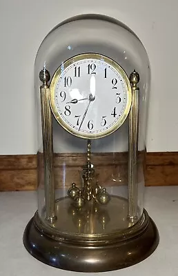 Philip Haas? Huber? Torsion Anniversary 400 Day Mantel Desk Table Clock • $666