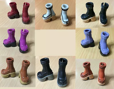 £4.76 • Buy Barbie My Scene Doll Shoes Platform Buckle Stitch Winter Snow Boots - CHOOSE