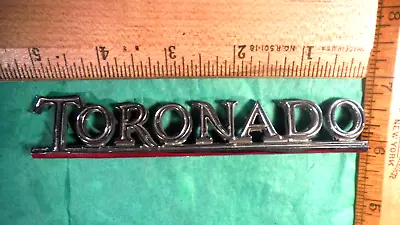 BS48 Oldsmobile Toronado Trunk Fender Emblem Vintage 1977-8 OLDSMOBILE TORONADO • $24.99