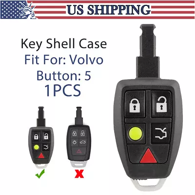 For Volvo C30 S40 V50 C70 - 2004 - 2013 Remote Key Shell Case Fob KR55WK49259 • $15.79