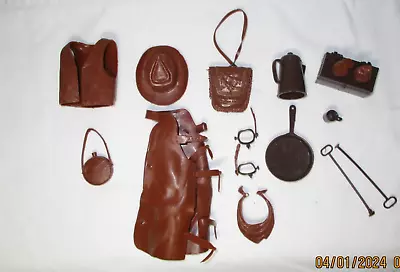 Vintage Marx Jonny West Action Figure Accessory Lot.  Nice Very Clean Lot. • $12.50