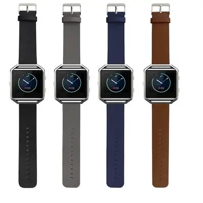 $20.86 • Buy For FitBit Blaze Strap Band Leather Watch Wristband Bracelet AU NEW