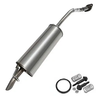 Stainless Steel Rear Exhaust Muffler Fits: 2004-2009 Toyota Prius 1.5L • $118.99