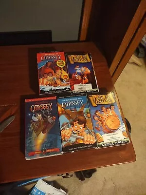 Lot Of 5 Story Keepers Odyssey VHS Video Tapes Vintage 80s 90s  Kids Family Chri • $19.99