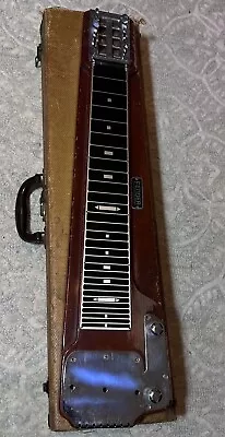 Rare 1951 Fender 8  Deluxe Lap Steel Guitar  W/Case For Parts/project • $875