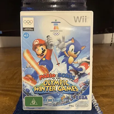 $9.45 • Buy Mario & Sonic At The Olympic Winter Games- Complete- Free Postage