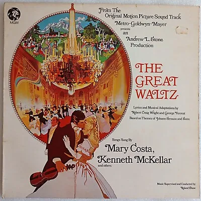 £6.49 • Buy  The Great Waltz  Vinyl Lp Soundtrack Mgm 2315  130