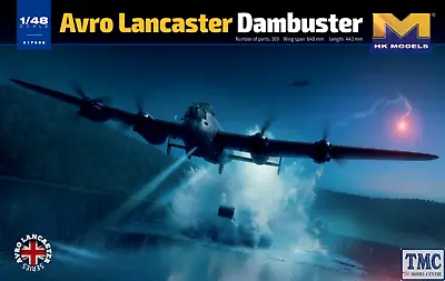 PKHK01F006 HK Models 1:48 Scale Avro Lancaster B Mk III Dambuster ED932/AJ-G • £120.95