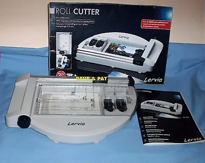 Lervia Roll Cutter Integrated Cold Laminator Sheets Sealing Photo 2 Extra Blades • £9.99