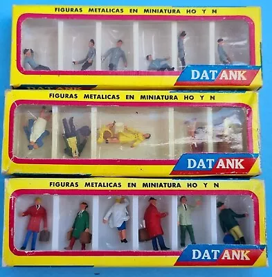 £24.95 • Buy Dat Ank 'oo/ho' Gauge 3x Packs Of Assorted People / Figures - Boxed