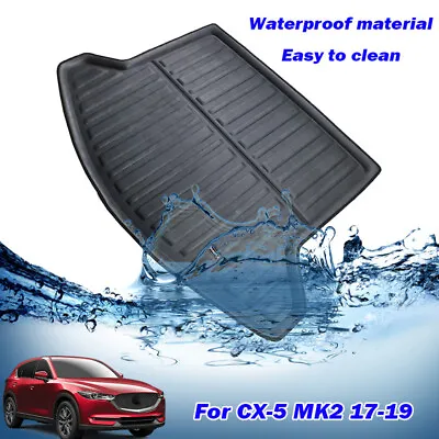 For Mazda CX-5 CX5 2 MK2 2017-2022 Boot Liner Cargo Tray Carpet Trunk Floor Mat • $44.71