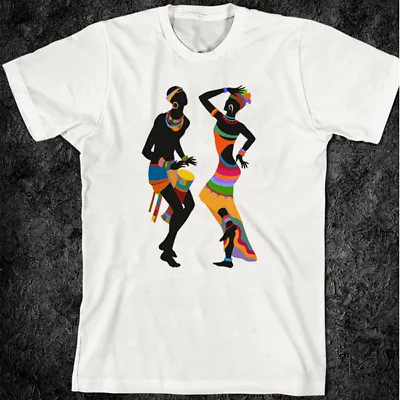 Black History Month T-Shirt African Roots Nubian Queen Shaka Zulu Dance New Tee • £18.99