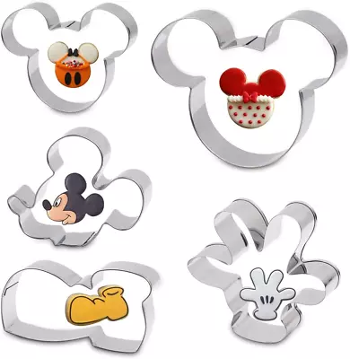 Cookie Cutter For Kids - Sandwich Cartoon Of Mickey Mouse Cookie Cutter Shaped B • $17.38