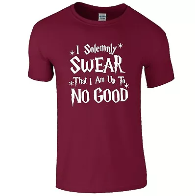 I SOLEMNLY SWEAR THAT I AM UP TO NO GOOD T Shirt Harry Potter Men Women Kids Top • £9.99