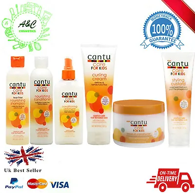 Cantu Care For Kids Gentle Care For Textured Hair (full Range) • £7.99