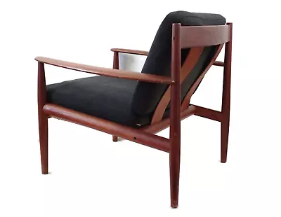 60s Mid Century Danish Grete Jalk Teak Lounge Chair France & Sons John Stuart #1 • $1495