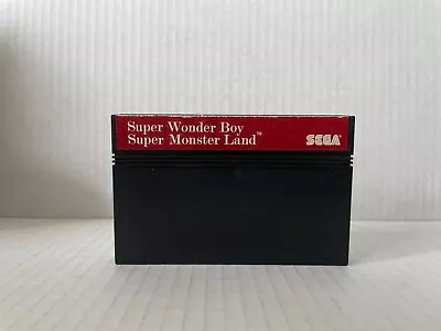 Super Wonder Boy/Super Monster Land Sega Master System Tested Working • $21.80