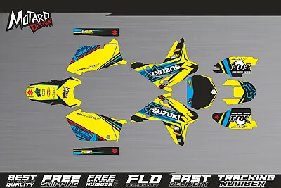 Suzuki Graphics Kit RMZ 450 2005 2006 Decals Stickers Motocross MX Dekor Decor • $159.90