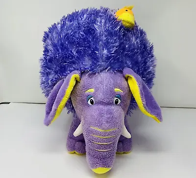 Moshi  Pop Tops Elephant 14  Lavender Plush Stuffed Animal • $9.95