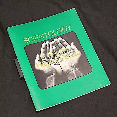 L Ron Hubbard Books Scientology A Religion Helping Others Booklet Vintage 1978 • $7.87