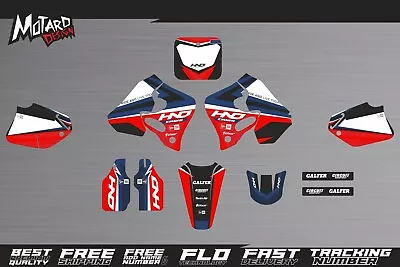 Graphics Kit For Honda CR 125 R 1993 1994 Decals Stickers By Motard Design • $252.89