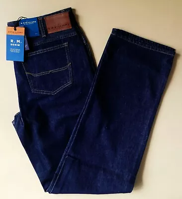 RM Williams Men's Slim Fit Drafter Jeans Size W34 - Leg 34 - RRP $140 - Save $70 • $70