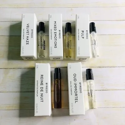 BYREDO Perfume Sample Vials Sold Individually 2ml Each. Your Choice. BNIB • $15