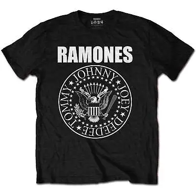 Ramones Presidential Seal Black T Shirt • $15.96