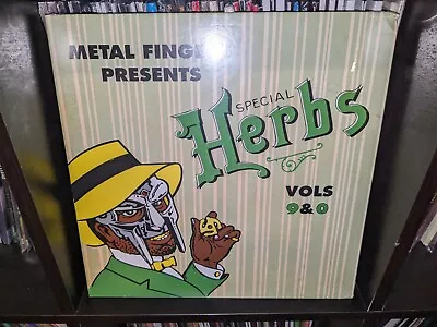 MF Doom SPECIAL HERBS VOL 9 & 0 Vinyl LP NEW & SEALED! Rare Album Metal Fingers! • $48.96