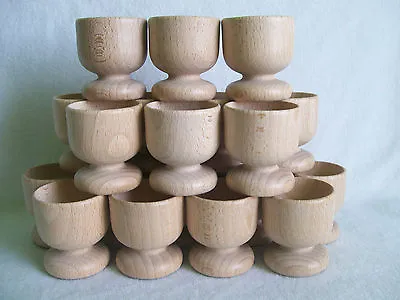 £9.99 • Buy  Wooden Egg Cups Easter, Wedding Favours Set Of 12, 20, 40, 80,100,120,130, 200 