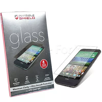 ZAGG Invisible Shield Clarity HD Glass Screen Protector For HTC One M9 New • £1.99