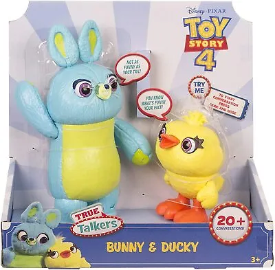 $24.99 • Buy Disney Pixar Toy Story 4 Bunny And Ducky True Talkers