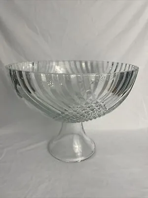 Vintage Indiana Glass Enchantment Punch Bowl • $20