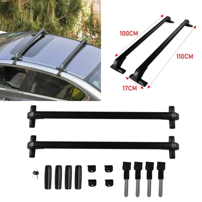 $79.95 • Buy 43.3  Car Top Roof Rack Cross Bars Luggage Carrier For VW For Jetta VR6 Sedan